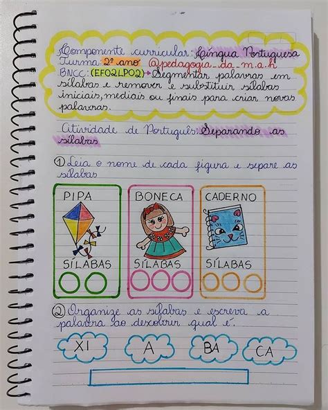 Pedagogia Da M A H No Instagram ATIVIDADE COMPLEMENTAR Traz Uma