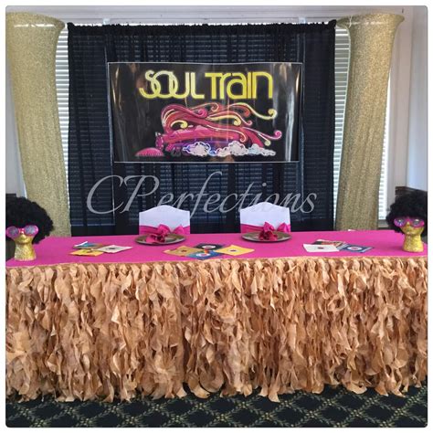 Soul Train Birthday Party Ideas Photo 1 Of 7 Catch My Party