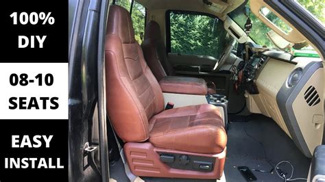 Complete Guide For King Ranch Seat Install In 99 07 Trucks 100 Diy Youtube