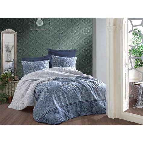 Dark Blue Double Personality Duvet Cover Set Grandado