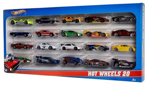 Amazon Hot Wheels 20 Car Gift Pack Styles May Vary Toys Games