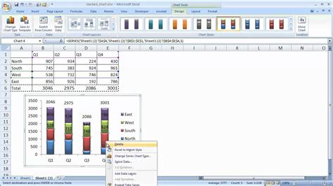 How To Create A Stacked Bar Chart In Excel Template Business Format 105726 Hot Sex Picture