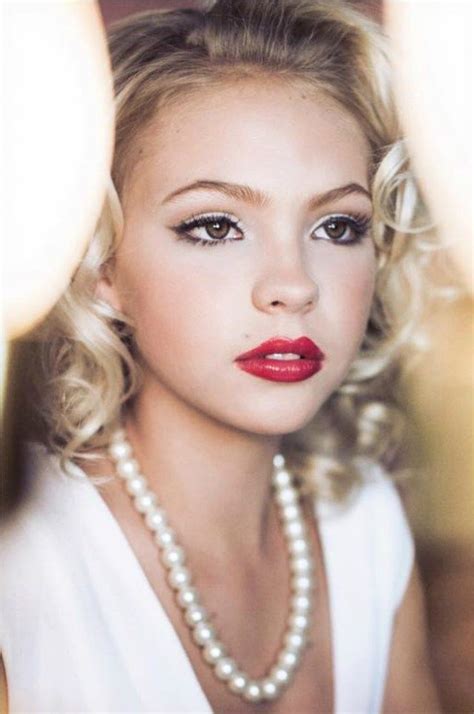 Jordyn Jones Monroe Inspired Bonnie Nichoalds Photoshoot Jordynonline