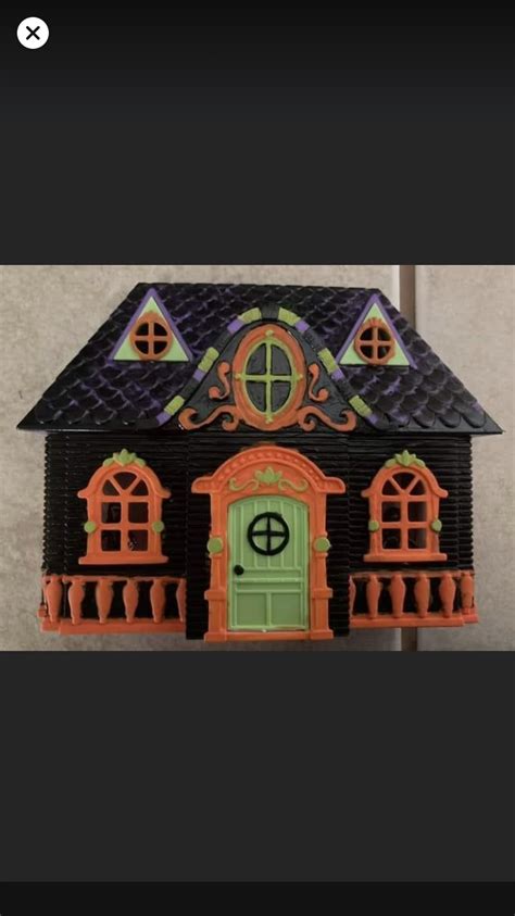 Pin By Michelle Slade On Halloween Dollar Tree Halloween Dollhouse