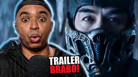 Mortal Kombat Trailer Dublado Do Filme React Youtube