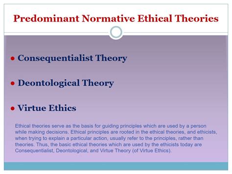 Consequentialist, Deontological, and Virtue Ethics: Ethical Theories ...