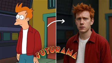 futurama characters  real life ai art transformation youtube