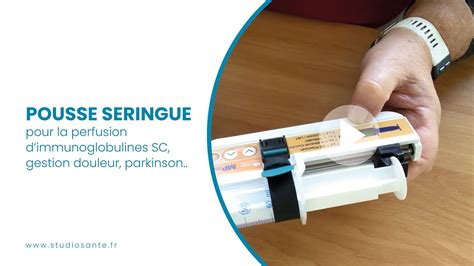 Pousse Seringue Smd Pour Perfusion Tutoriel Youtube