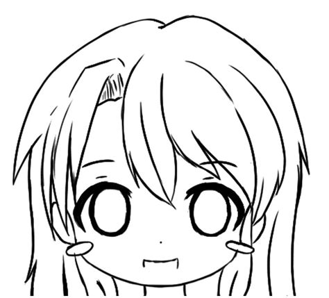 Tutoriel Manga Comment Dessiner Le Visage De Face Dun Chibi Your Title Ink Illustrations