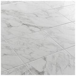 Mohawk CleanProtect Point Park Bianco Marble 12 X 12 Porcelain Floor