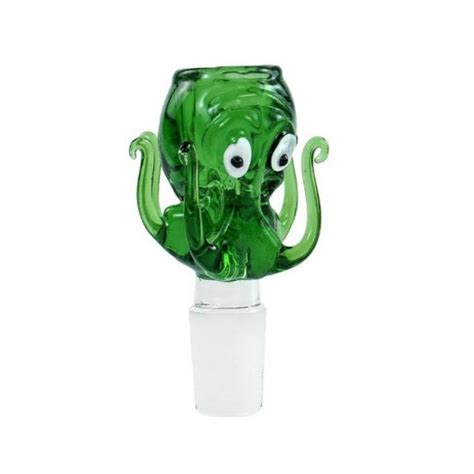 Octopus Glass Bong Bowl 14mm Male Nimbus Imports