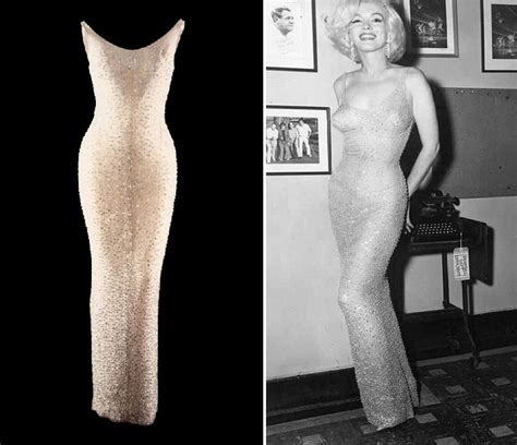 Marilyn Monroes Happy Birthday Mr President Dress Sells For 48 Million