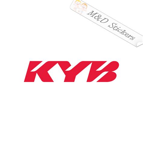 Kyb Shocks Logo 4 5 30 Vinyl Decal In Different Colors And Size Fo Mandd Stickers