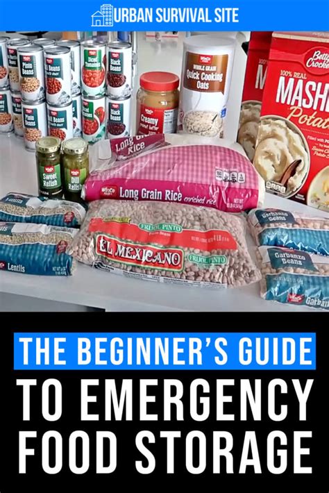 The Beginner S Guide To Emergency Food Storage Emergency Food