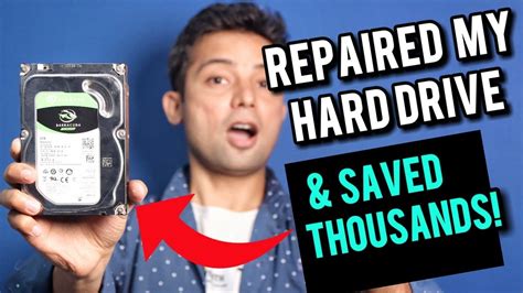 I Repaired My Broken Hard Drive Easy Hdd Fix Data Recovery Youtube