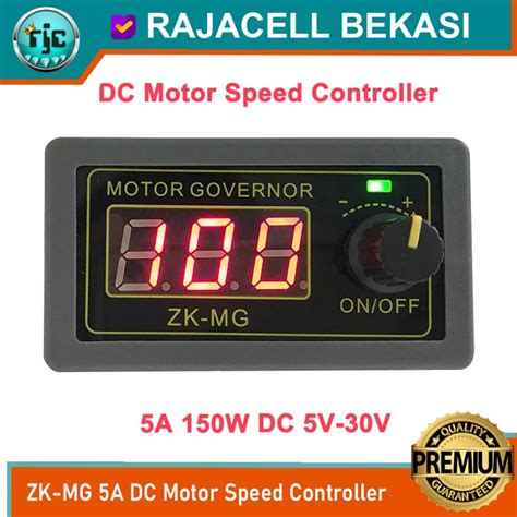 Jual ZK MG SMART DC Motor Speed Controller PWM Pengatur Kecepatan Motor