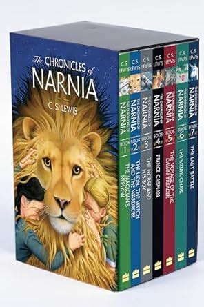 The Chronicles Of Narnia Paperback Book Box Set Lewis C S