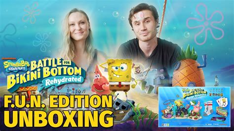 Spongebob Battle For Bikini Bottom Rehydrated Fun Edition Unboxing Youtube