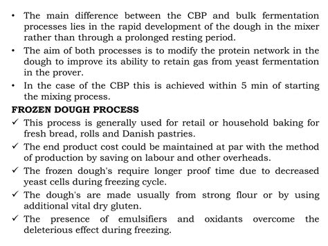 Bread Manufacturing Process Ppt