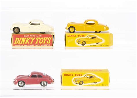 Lot 18 - Dinky Toys Sports Cars,