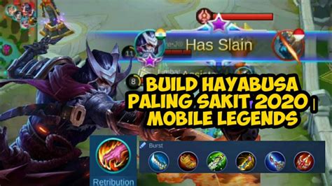 Build Hayabusa Tersakit Mobile Legends Tutorial Hayabusa