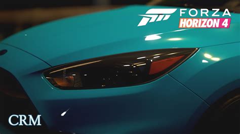 Ford Focus Rs 2017 Forza Horizon 4 Cinematic 4k Gameplay Youtube