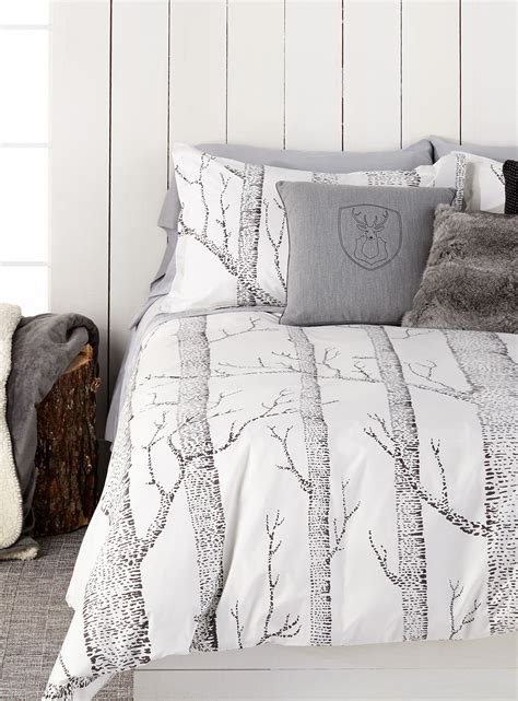 Nordic Forest Duvet Cover Set Bedroom Trends Farmhouse Bedroom Set