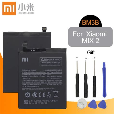 Xiao Mi Replacement Phone Battery BM3B For Xiaomi MIX2 Replacement