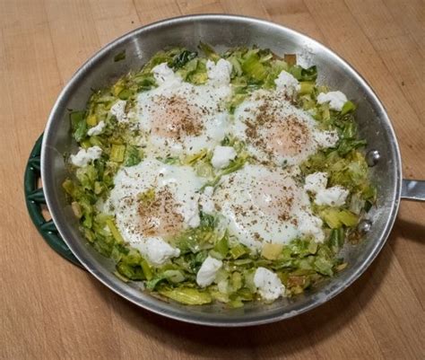 Green Shakshuka Lopez Island Kitchen Gardens