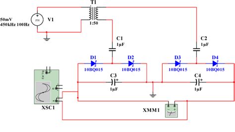 Wireless Power Transfer Circuit Diagram