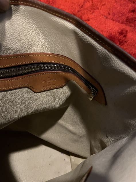 Louis Vuitton Bucket Bag Gm Brown Canvas Gem