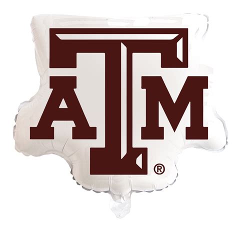 Texas A&M Logo Foil Balloon (Flat) – Poppin Texas