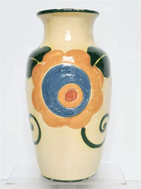 VASE EN CÉRAMIQUE de Paul Bonifas 1893 1967 décor floral stylisé non