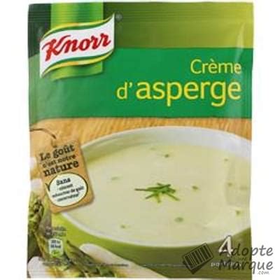 Knorr Les Soupes Déshydratées Crème d Asperge Le sachet de 70G