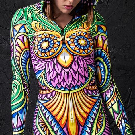 Festival Costume Women Rave Clothing Burning Man Bodysuit Etsy