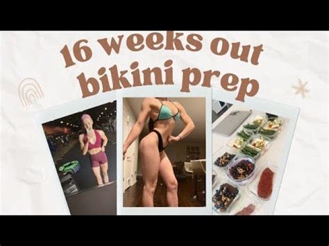 16 WEEKS OUT BIKINI COMPETITION PREP DAY IN MY LIFE GROCERY HAUL