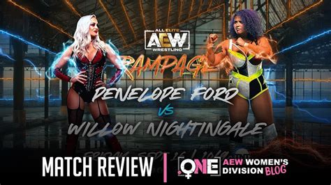 Penelope Ford vs Willow Nightingale - AEW.ONE