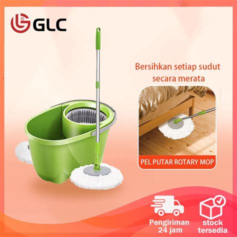 Jual Spin Mop Super Mop Stainless Alat Pel Putar Pengepel Lantai