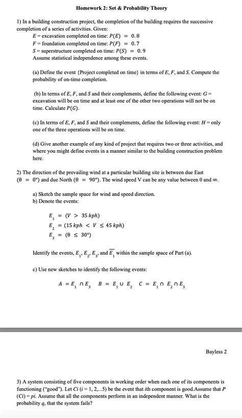 Solved Homework 2 Set And Probability Theoryin A Building