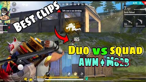 Duo Vs Squad Awm M82b Best Clips Op Gameplay Classic Burmunda