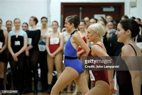 Dancers audition during 2022 Radio City Rockettes auditions at Radio ...