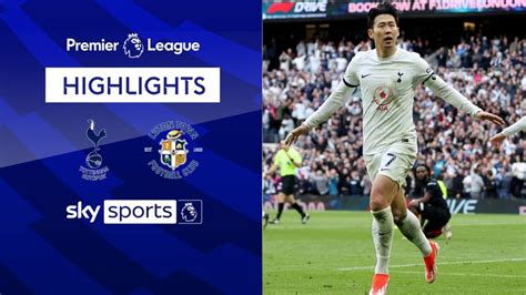 Tottenham 2 - 1 Luton - Match Report & Highlights