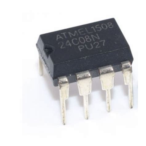 24C08 8K Bit Serial I2C Bus EEPROM IC DIP 8 Package Rajshree Electronics