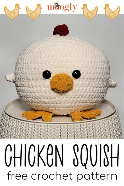 Chicken Squish Free Crochet Pattern On Moogly