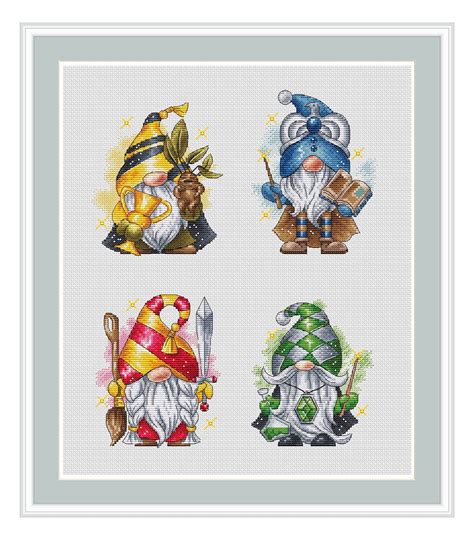 Free Gnome Cross Stitch Pattern Printable Templates Free