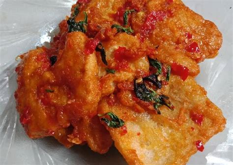 Resep Tahu pedas crispy oleh oyya - Cookpad