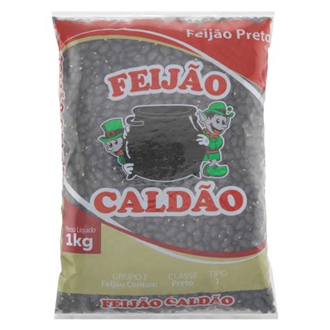 Feij O Preto Tipo Cald O Pacote Kg Mercadolivre