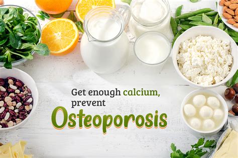 Get Enough Calcium Prevent Osteoporosis