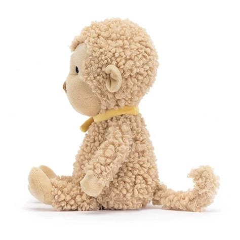 Jellycat Fuzzkin Monkey Castles Cottages Ciao Bella Boutique