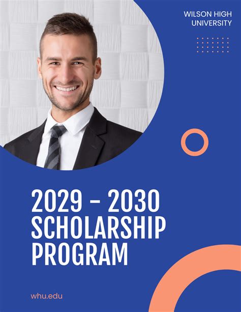 Free University Scholarship Program Flyer Template Edit Online